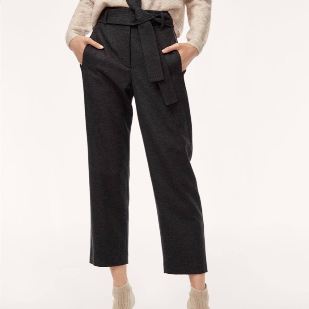 Aritzia tie front pant